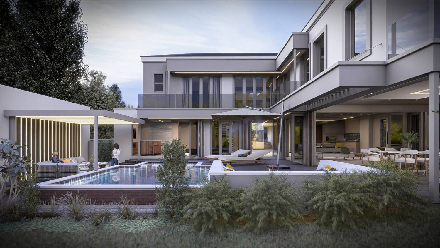 3D Rendering - to show a homeowner their dream home vision to life