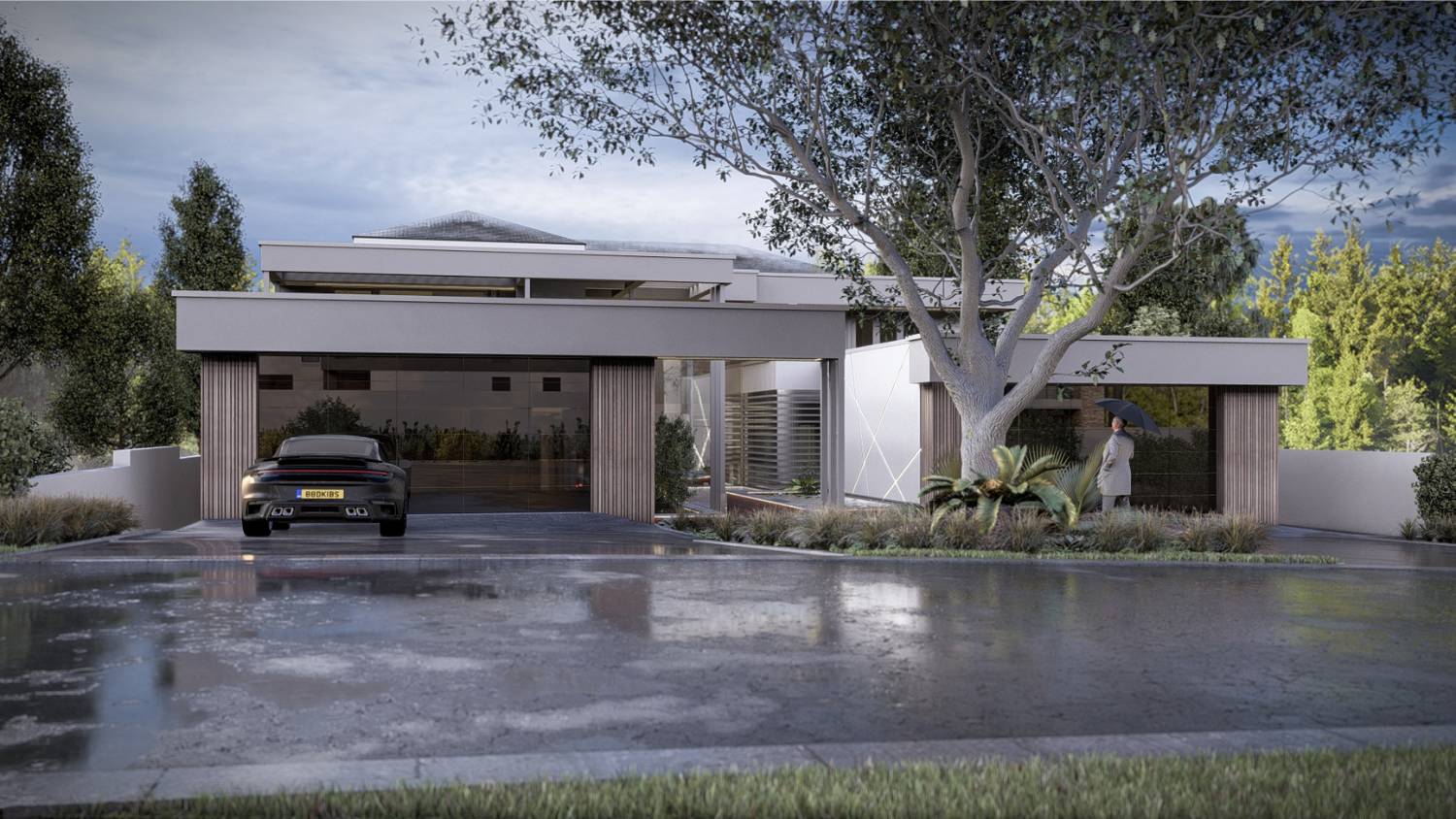 3D render visualisation for a homeowner has the ability to show different angles